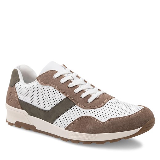 Sneakersy Rieker 15109-80 White/Brown Rieker 45 eobuwie.pl