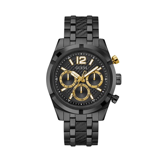 Zegarek Guess Resistance GW0714G4 Czarny ze sklepu eobuwie.pl w kategorii Zegarki - zdjęcie 170910787