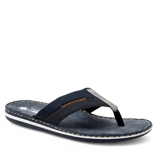 Japonki Rieker 21097-14 Navy Rieker 45 eobuwie.pl
