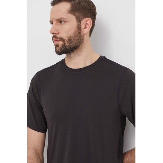 Helly Hansen t-shirt sportowy Tech kolor czarny wzorzysty ze sklepu ANSWEAR.com w kategorii T-shirty męskie - zdjęcie 170911979