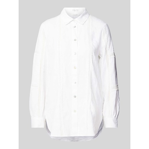 Bluzka z koronką szydełkową ze sklepu Peek&Cloppenburg  w kategorii Koszule damskie - zdjęcie 170913527