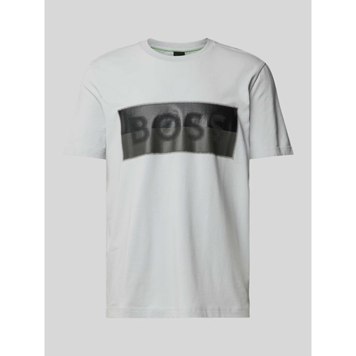 T-shirt z nadrukiem z logo ze sklepu Peek&Cloppenburg  w kategorii T-shirty męskie - zdjęcie 170913538