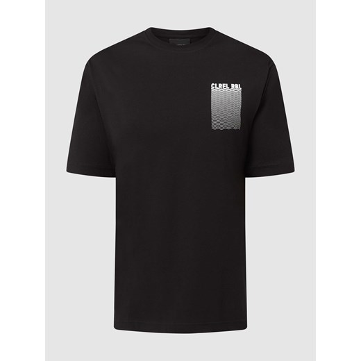 T-shirt z bawełny bio ze sklepu Peek&Cloppenburg  w kategorii T-shirty męskie - zdjęcie 170913577