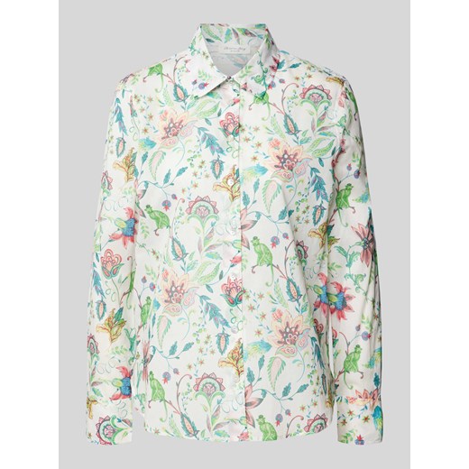 Bluzka z nadrukiem na całej powierzchni ze sklepu Peek&Cloppenburg  w kategorii Koszule damskie - zdjęcie 170913797