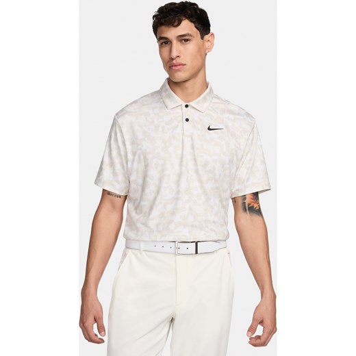 Męska koszulka polo do golfa Dri-FIT Nike Tour - Biel ze sklepu Nike poland w kategorii T-shirty męskie - zdjęcie 170913908