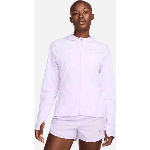 Damska kurtka do biegania Nike Swift UV - Fiolet ze sklepu Nike poland w kategorii Kurtki damskie - zdjęcie 170913938