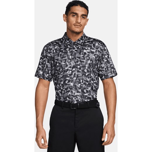 Męska koszulka polo do golfa Dri-FIT Nike Tour - Szary ze sklepu Nike poland w kategorii T-shirty męskie - zdjęcie 170914115