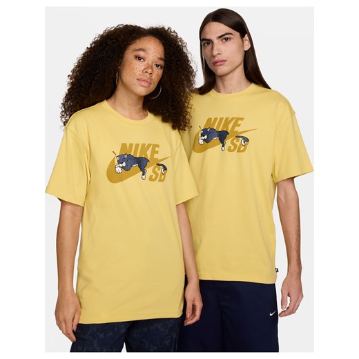 T-shirt do skateboardingu Nike SB - Żółty ze sklepu Nike poland w kategorii T-shirty męskie - zdjęcie 170914177