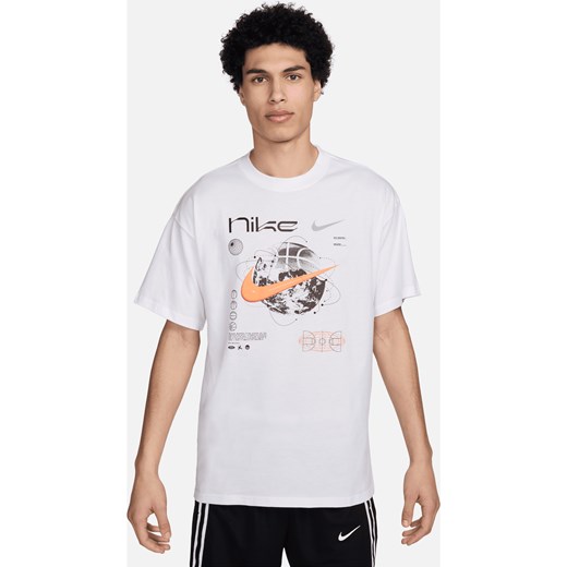 Męski T-shirt do koszykówki Max90 Nike - Biel ze sklepu Nike poland w kategorii T-shirty męskie - zdjęcie 170914178