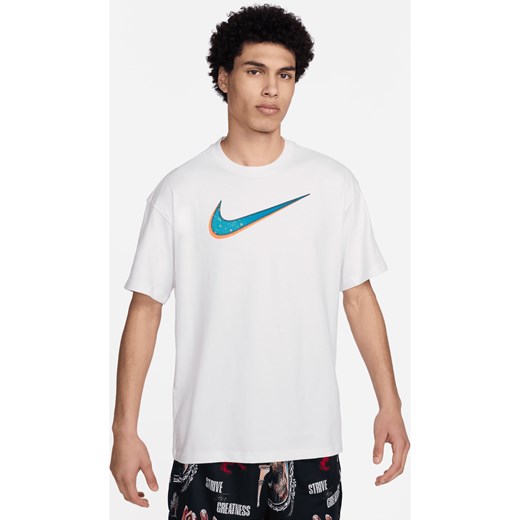 Męski T-shirt do koszykówki M90 LeBron - Biel ze sklepu Nike poland w kategorii T-shirty męskie - zdjęcie 170914259