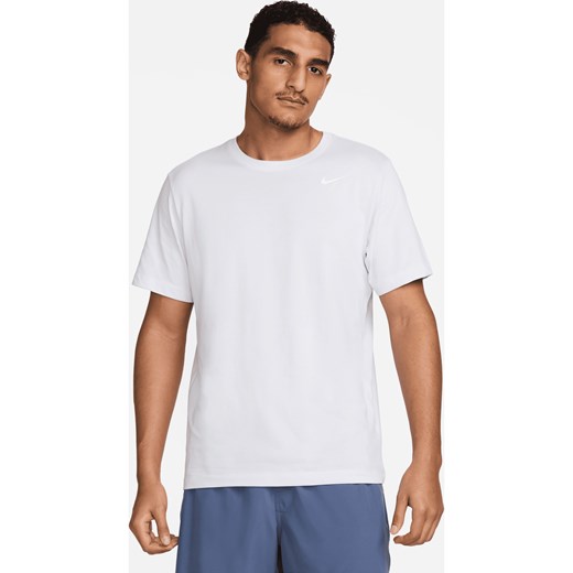 Męski T-shirt do fitnessu Nike Dri-FIT - Szary ze sklepu Nike poland w kategorii T-shirty męskie - zdjęcie 170914296