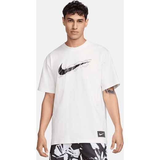 Męski T-shirt do koszykówki Max90 Nike - Biel ze sklepu Nike poland w kategorii T-shirty męskie - zdjęcie 170914315
