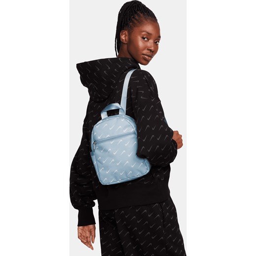 Damski plecak mini Nike Sportswear Futura 365 (6 l) - Niebieski ze sklepu Nike poland w kategorii Plecaki - zdjęcie 170914456