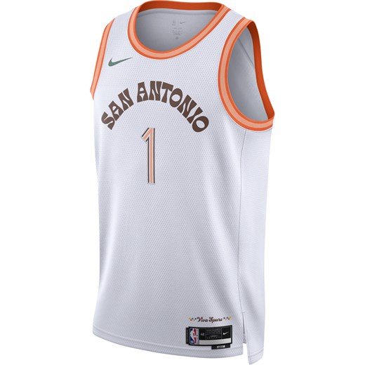 Koszulka męska Nike Dri-FIT NBA Swingman Victor Wembanyama San Antonio Spurs City Edition 2023/24 - Biel ze sklepu Nike poland w kategorii T-shirty męskie - zdjęcie 170914489