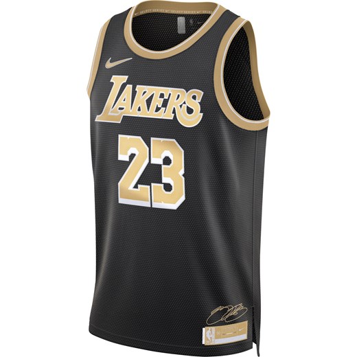 Koszulka męska Nike Dri-FIT NBA Swingman LeBron James Los Angeles Lakers Select Series 2024 - Czerń ze sklepu Nike poland w kategorii T-shirty męskie - zdjęcie 170914538