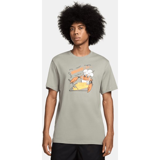 T-shirt męski Nike Sportswear - Szary ze sklepu Nike poland w kategorii T-shirty męskie - zdjęcie 170914539