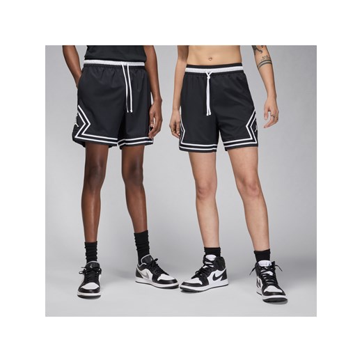 Męskie spodenki z tkaniny z motywem otwartego rombu Dri-FIT Jordan Sport - Czerń Jordan XL Nike poland