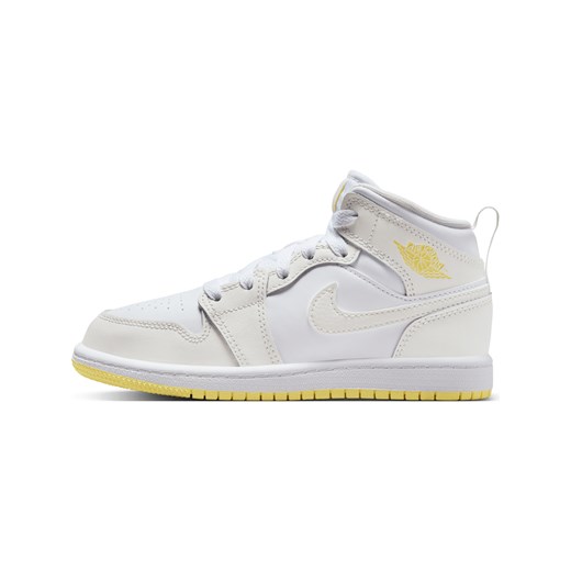 Buty dla małych dzieci Jordan 1 Mid - Biel ze sklepu Nike poland w kategorii Buty sportowe dziecięce - zdjęcie 170914618