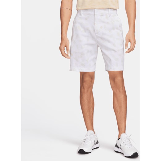 Męskie krótkie chinosy do golfa 20 cm Nike Tour - Biel ze sklepu Nike poland w kategorii Spodenki męskie - zdjęcie 170914628