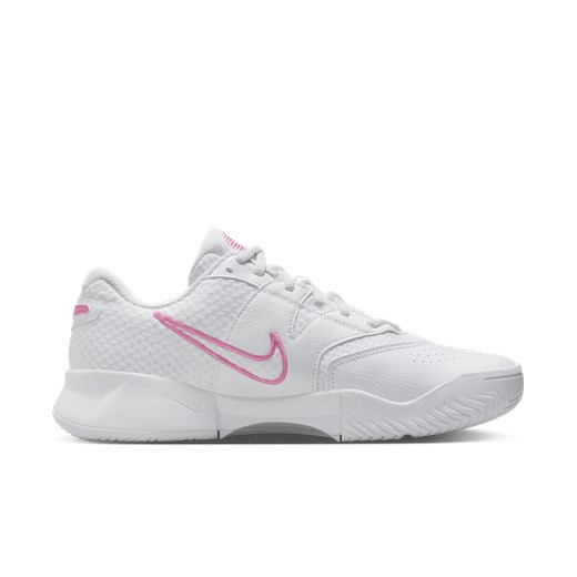 Buty sportowe damskie białe Nike dla tenisistów sznurowane 