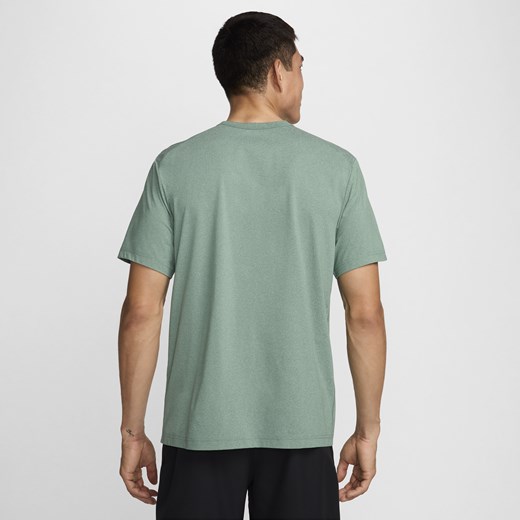 Męska uniwersalna koszulka z krótkim rękawem Dri-FIT UV Nike Hyverse - Zieleń Nike 3XL Nike poland