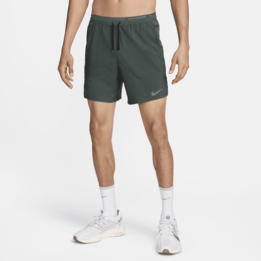 Męskie spodenki do biegania 2 w 1 18 cm Dri-FIT Nike Stride - Zieleń Nike XL Nike poland