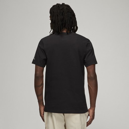 T-shirt męski Jordan młodzieżowy czarny 
