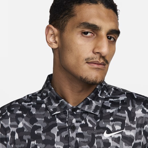 Męska koszulka polo do golfa Dri-FIT Nike Tour - Szary Nike XS Nike poland
