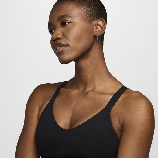 Damski regulowany stanik sportowy z wkładkami Nike Indy Medium Support - Czerń Nike 2XL Nike poland