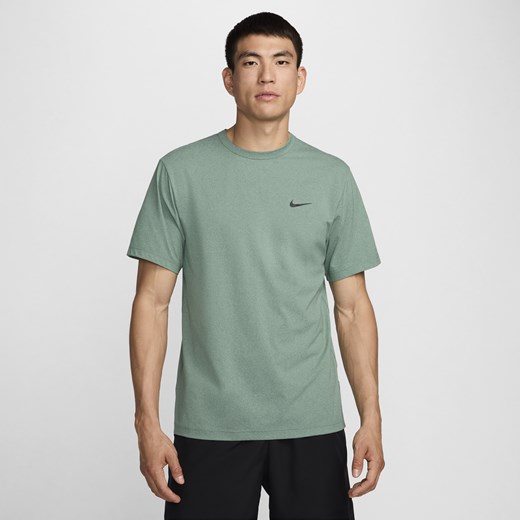 Męska uniwersalna koszulka z krótkim rękawem Dri-FIT UV Nike Hyverse - Zieleń Nike L Tall Nike poland