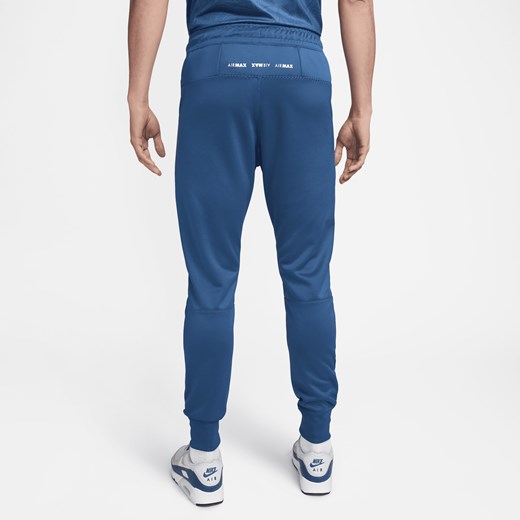 Spodnie męskie Nike niebieskie sportowe 