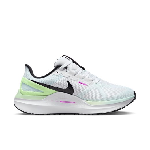 Buty sportowe damskie Nike dla biegaczy na płaskiej podeszwie na wiosnę sznurowane 
