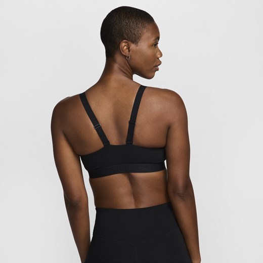 Damski regulowany stanik sportowy z wkładkami Nike Indy Medium Support - Czerń Nike M Nike poland