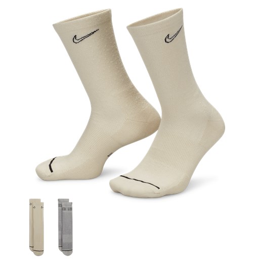 Klasyczne skarpety Nike Everyday Plus Cushioned (2 pary) - Wielokolorowe Nike 46-50 Nike poland