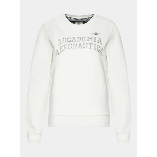 Aeronautica Militare Bluza 241FE1861DF511 Écru Regular Fit Aeronautica Militare L MODIVO