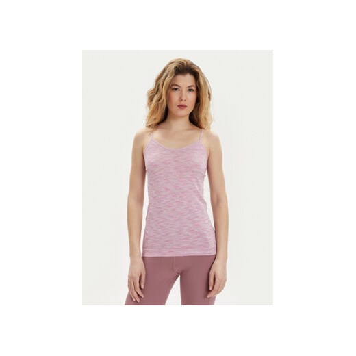 Brubeck Top CM1011W Różowy Slim Fit ze sklepu MODIVO w kategorii Bluzki damskie - zdjęcie 170918127