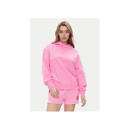 Replay Bluza W3704E.000.23650P Różowy Regular Fit ze sklepu MODIVO w kategorii Bluzy damskie - zdjęcie 170918439