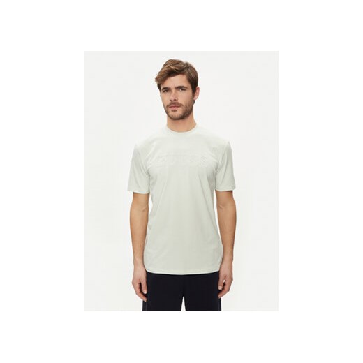 Guess T-Shirt Alphy Z2YI11 J1314 Zielony Regular Fit ze sklepu MODIVO w kategorii T-shirty męskie - zdjęcie 170918458