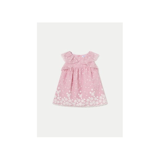 Mayoral Sukienka elegancka 1907 Różowy Regular Fit ze sklepu MODIVO w kategorii Sukienki niemowlęce - zdjęcie 170918796