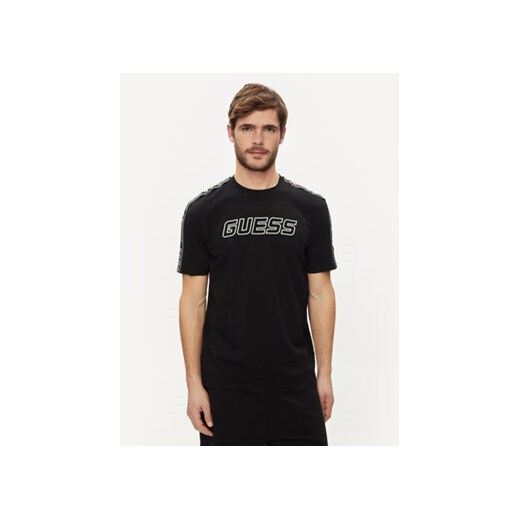 Guess T-Shirt Arlo Z4GI18 J1314 Czarny Regular Fit ze sklepu MODIVO w kategorii T-shirty męskie - zdjęcie 170918797