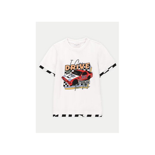 Coccodrillo T-Shirt WC4143202RAK Biały Regular Fit ze sklepu MODIVO w kategorii T-shirty chłopięce - zdjęcie 170918876