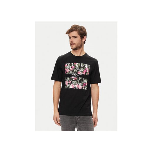 Jack&Jones T-Shirt Chill 12248072 Czarny Standard Fit ze sklepu MODIVO w kategorii T-shirty męskie - zdjęcie 170918889