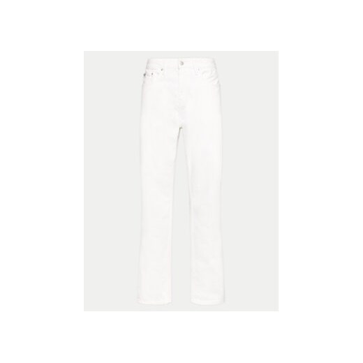 Calvin Klein Jeans Jeansy 90's J30J325580 Biały Straight Fit 38_NI MODIVO