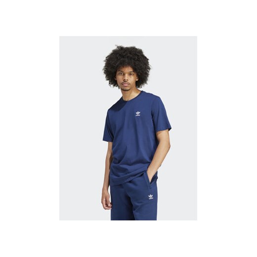 adidas T-Shirt Trefoil Essentials IR9693 Granatowy Regular Fit ze sklepu MODIVO w kategorii T-shirty męskie - zdjęcie 170919217