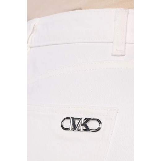 Michael Kors Jeansy SIDE SLIT JEANS | Slim Fit | mid waist Michael Kors 34 wyprzedaż Gomez Fashion Store