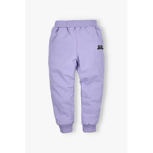 Spodnie Activ dla dziewczynki fioletowe ze sklepu 5.10.15 w kategorii Spodnie dziewczęce - zdjęcie 170924786