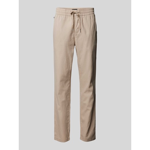 Spodnie z tunelem model ‘barton’ ze sklepu Peek&Cloppenburg  w kategorii Spodnie męskie - zdjęcie 170927196
