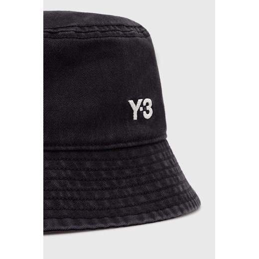 Y-3 kapelusz bawełniany Bucket Hat kolor czarny bawełniany IX7000 Y-3 One Size PRM