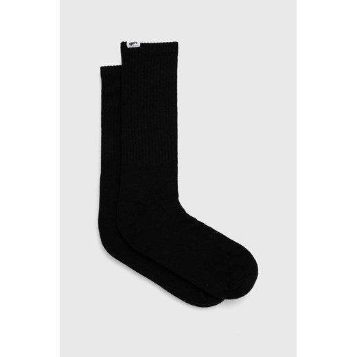 Vans skarpetki Premium Standards Premium Standard Crew Sock LX męskie kolor czarny VN000GCRBLK1 ze sklepu PRM w kategorii Skarpetki męskie - zdjęcie 170927996