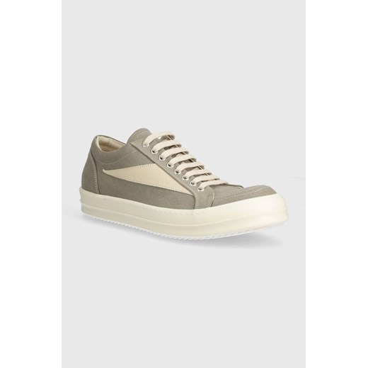 Rick Owens tenisówki Denim Shoes Vintage Sneaks męskie kolor szary DU01D1803.SCFLVS.811 ze sklepu PRM w kategorii Trampki męskie - zdjęcie 170928126